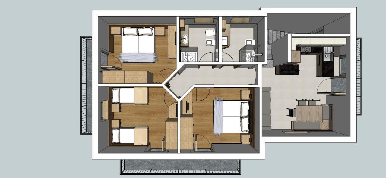 Fiemme Home Mountain Apartment Tesero Ngoại thất bức ảnh